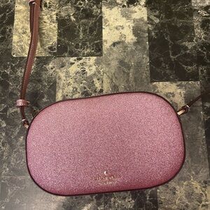 Kate Spade Glitter Pink Camera Bag